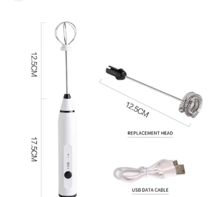 Electric Handheld Milk Frother & Coffee Beater