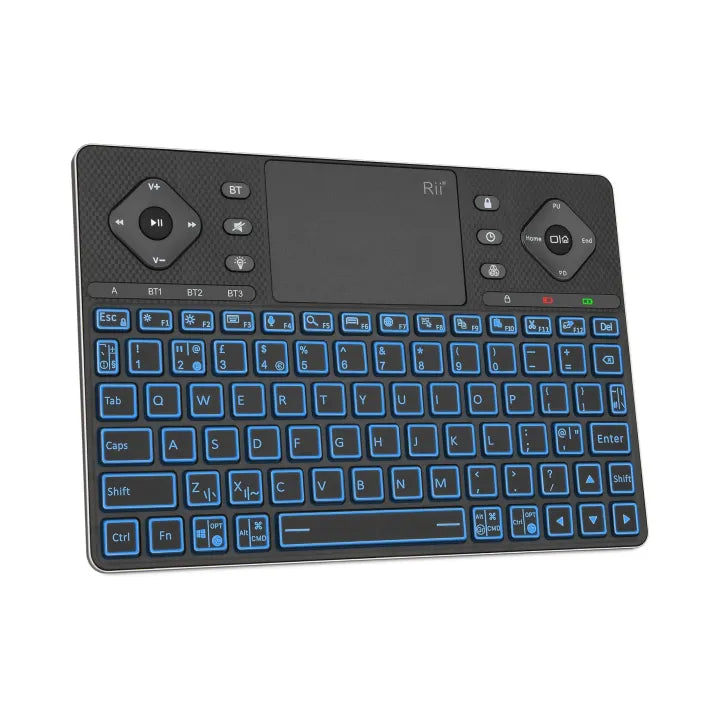 Folding Bluetooth Keyboard | Ultra-Slim Portable Wireless Keyboard with Rechargeable Battery