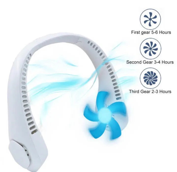 Portable Bladeless Hanging Neck Fan