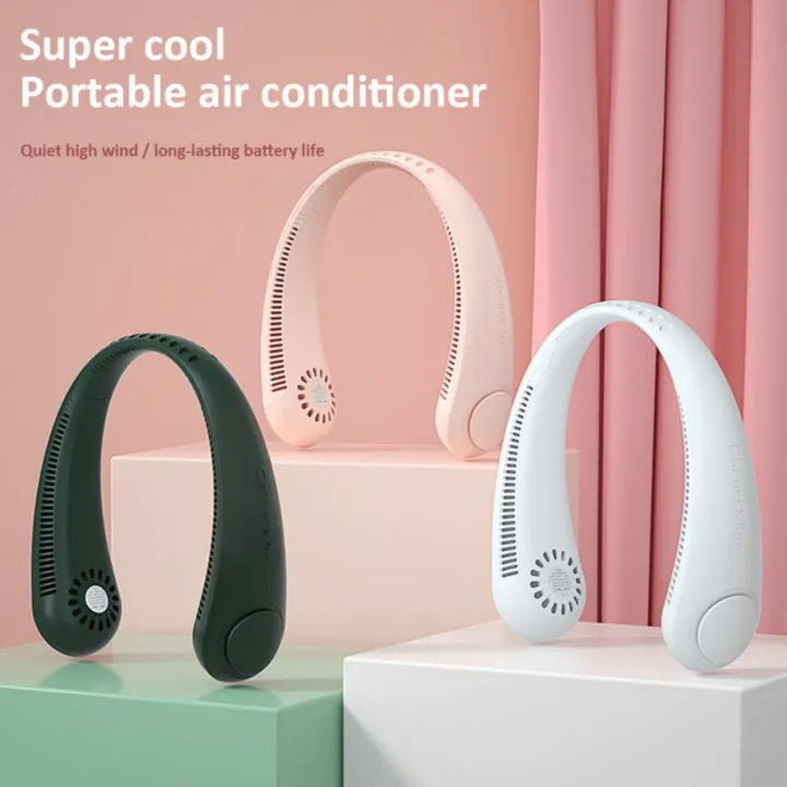 Portable Bladeless Hanging Neck Fan