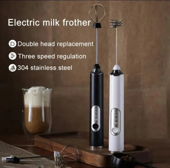 Electric Handheld Milk Frother & Coffee Beater