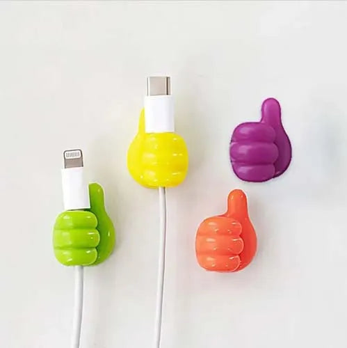 Self-Adhesive Silicone Cable Clips