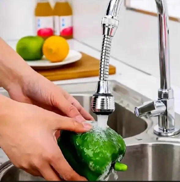 360° Rotatable Sink Faucet Sprayer | High Pressure Aerator for Washing & Cleaning