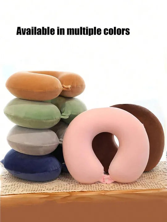 Ergonomic Memory Foam Travel Neck Pillow