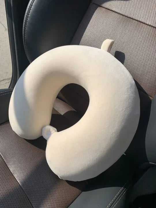Ergonomic Memory Foam Travel Neck Pillow