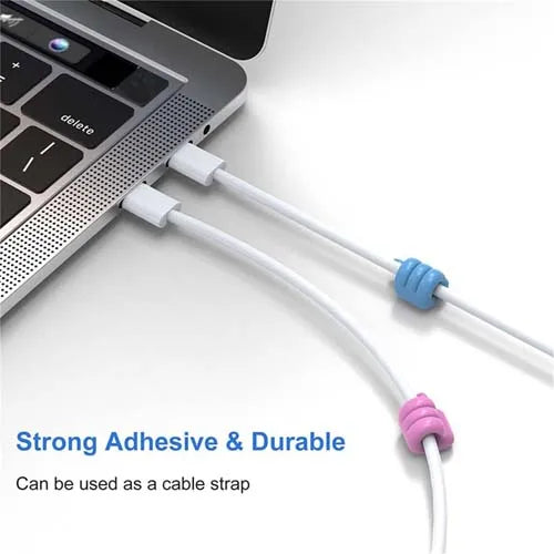 Self-Adhesive Silicone Cable Clips