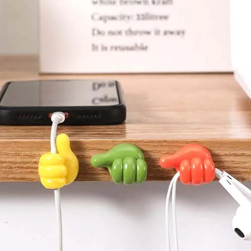 Self-Adhesive Silicone Cable Clips