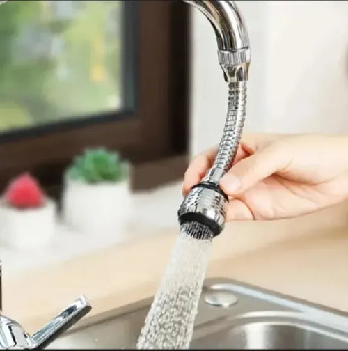 360° Rotatable Sink Faucet Sprayer | High Pressure Aerator for Washing & Cleaning