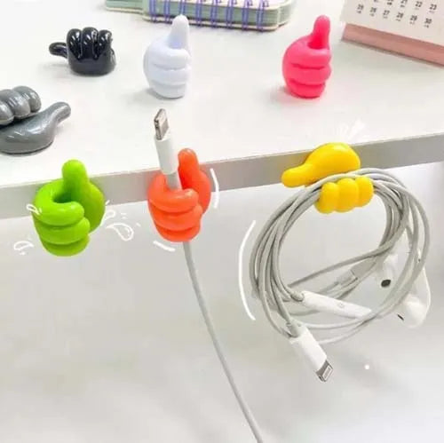 Self-Adhesive Silicone Cable Clips