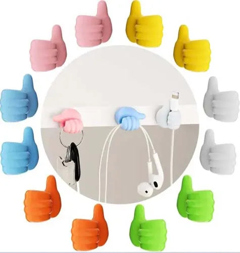 Self-Adhesive Silicone Cable Clips
